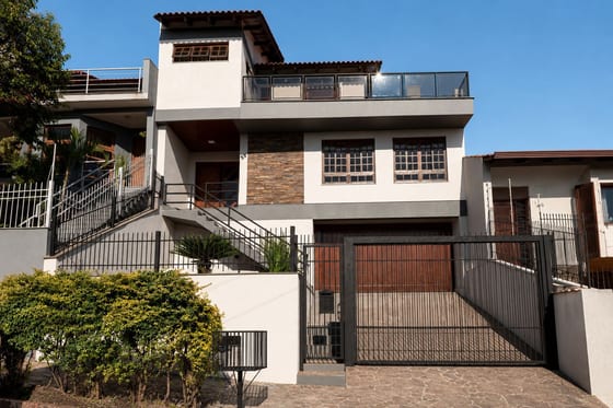 CASA COM 4 DORMITORIOS 1 SUÍTE 2 VAGAS — foto 1 (Porto Alegre)